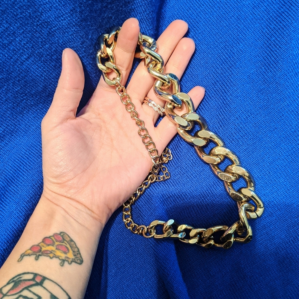 Gold necklace